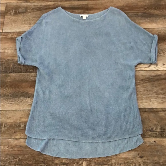 J. Jill Sweaters - J Jill Oversized Short Sleeve hi-lo Sweater Size S